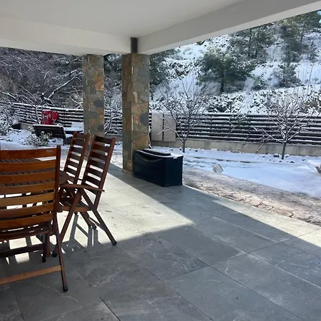 Diamond Stone Wooden Tatil Evi Chandria